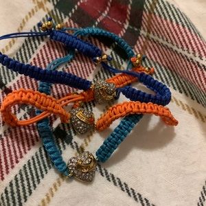 Great condition set of 3 juicy couture bracelets. Never used
